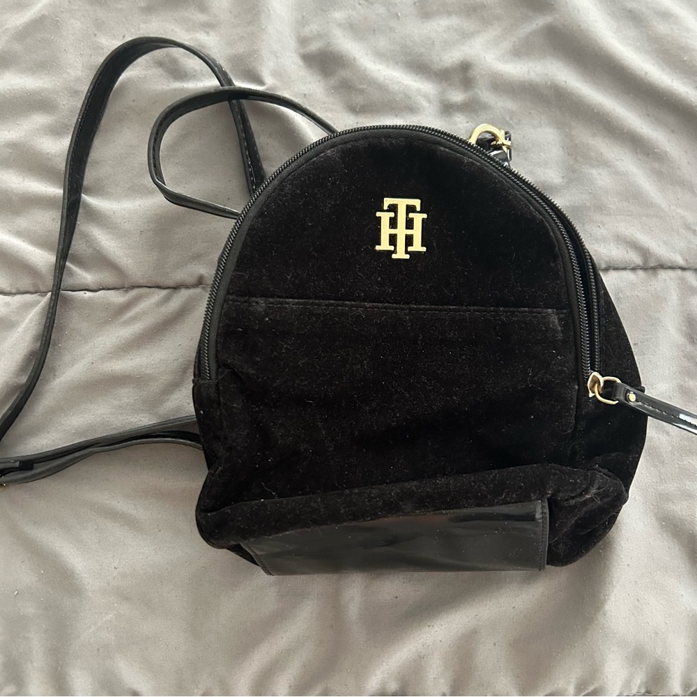 Tommy Hilfiger Black Mini Backpack